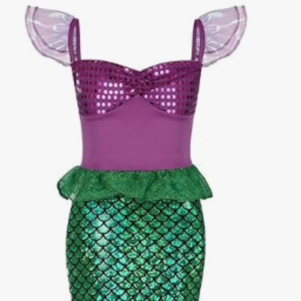 Halloween Mermaid Costume/dress - Size 7/8 - Small